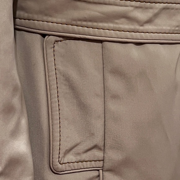 Merona Tan Trench Coat with Classic Design and Water-Resistant Fabric - Picture 5 of 8